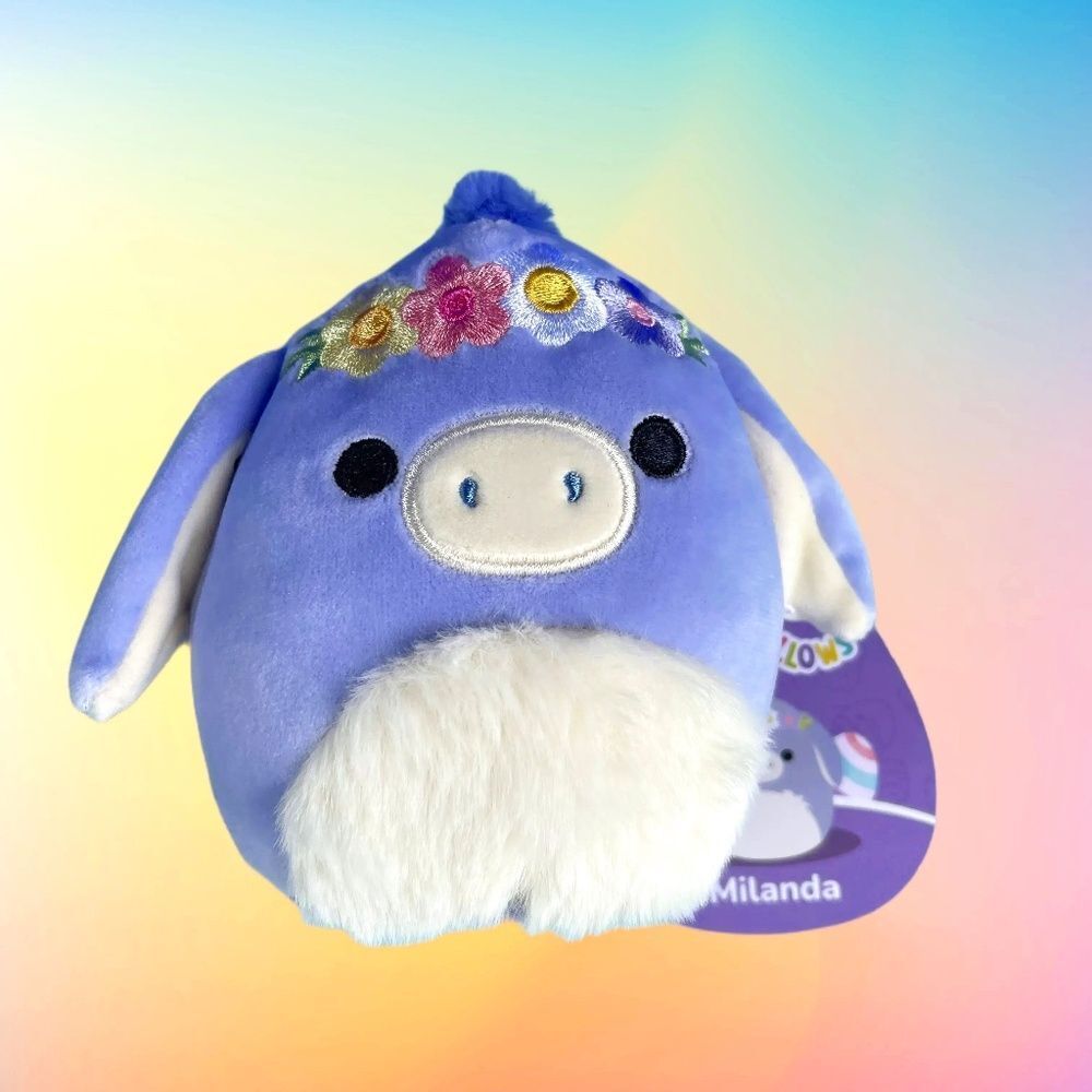 MILANDA THE DONKEY 4” SQUISHMALLOWS